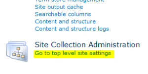 Top-Level-Site-Settings