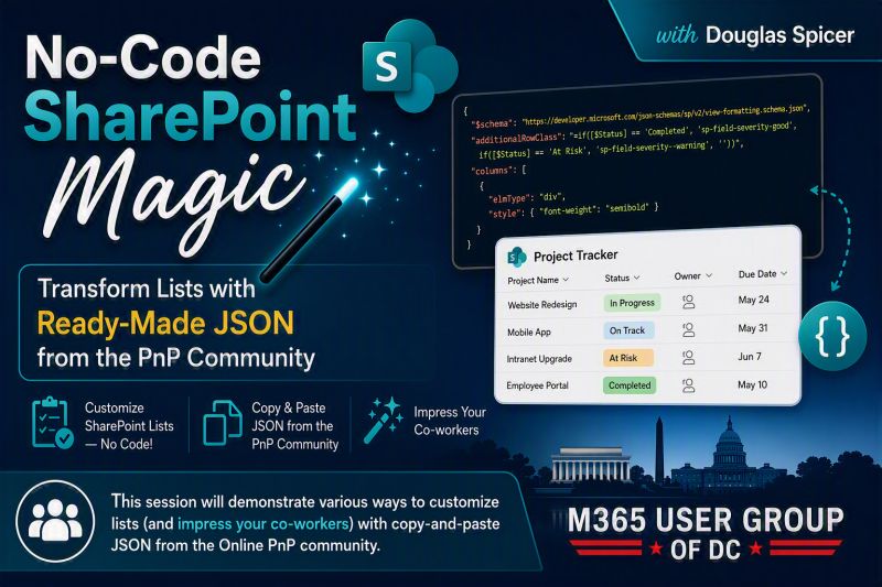 No-Code SharePoint Magic - Customizing SharePoint lists with JSON